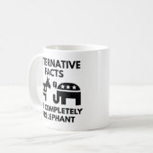 Alternative Fakten Kaffeetasse (Vorderseite Links)