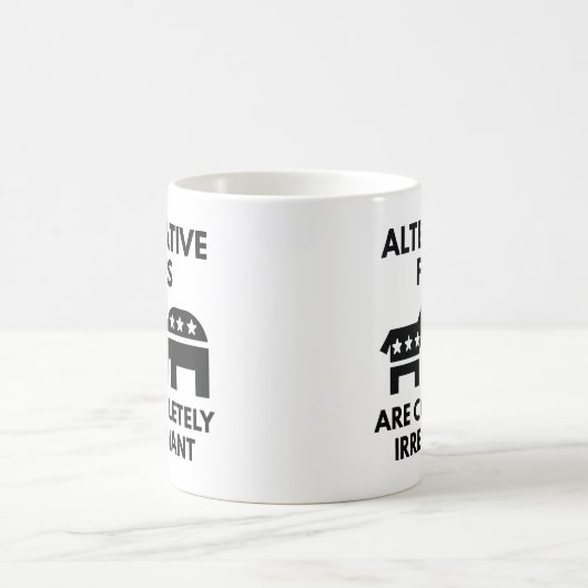 Alternative Fakten Kaffeetasse (Mittel)