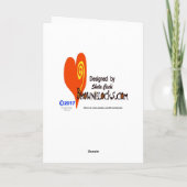 Alternative Fakten Valentine oder Jubiläumskarte Feiertagskarte (Rückseite)