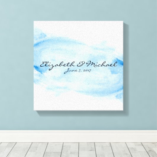 Alternative Gästebuch Gestohlene Leinwand Wasserfa (Insitu (Holzboden))