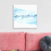 Alternative Gästebuch Gestohlene Leinwand Wasserfa (Insitu (Wohnzimmer))