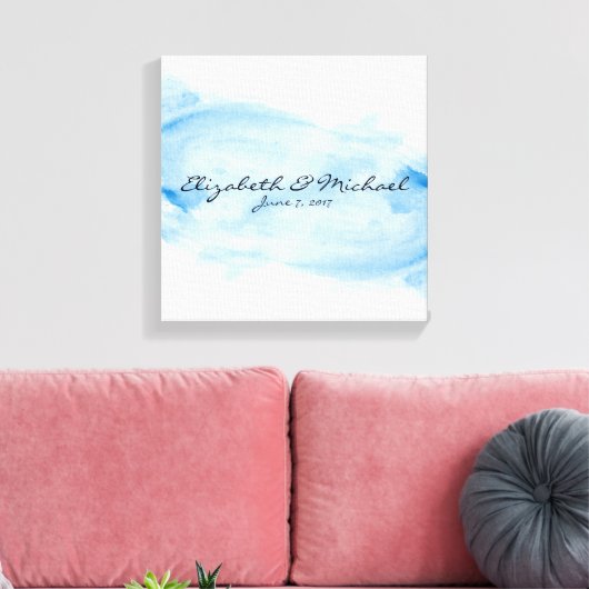 Alternative Gästebuch Gestohlene Leinwand Wasserfa (Insitu (Wohnzimmer))