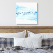 Alternative Gästebuch Gestohlene Leinwand Wasserfa (Insitu (Schlafzimmer))