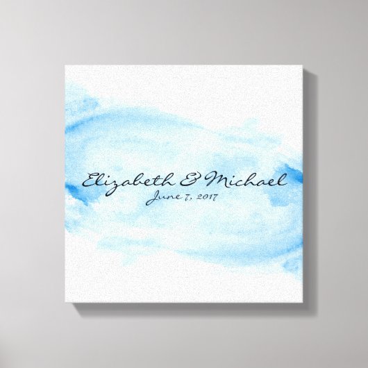 Alternative Gästebuch Gestohlene Leinwand Wasserfa (Vorderseite)