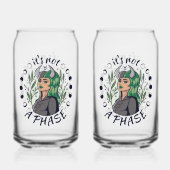 Alternative Gothic Girl Art ist keine Phase Dosenglas (Rückseite)