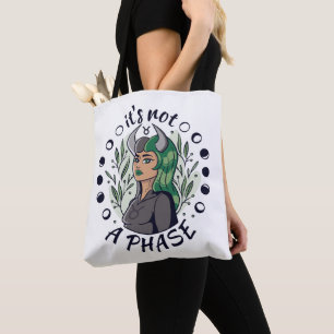Alternative Gothic Girl Art ist keine Phase Tasche