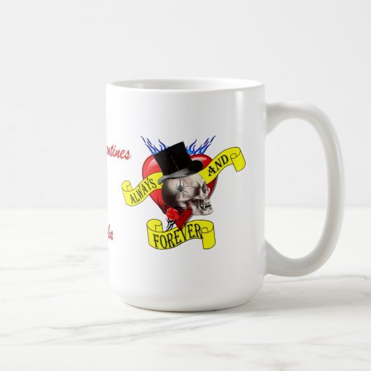 Alternative gotische Tätowierung Tasse (Rechts)