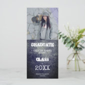 Alternative Graduate Gray Dirty Metal Textur (Stehend Vorderseite)