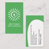 Alternative Green Energy Consulting Visitenkarte (Vorne/Hinten)