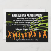 Alternative Halloween-PRAISE-Party Einladung (Vorderseite)