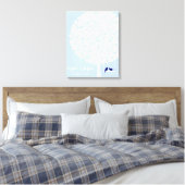Alternative Hochzeitsgast Leinwanddruck (Insitu (Schlafzimmer))