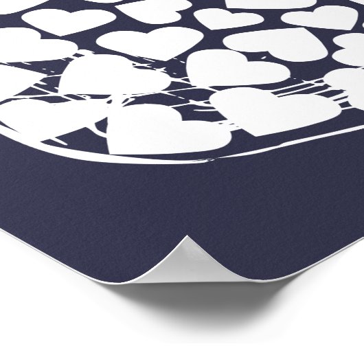 Alternative Hochzeitstorch Mason Chalk 150 Poster (Ecke)