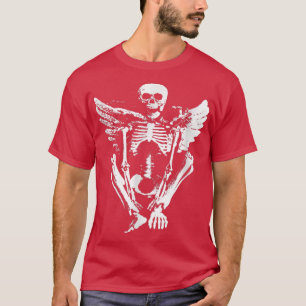 Alternative Kleidung Ästhetische Goth Women Skelet T-Shirt