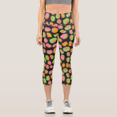 Alternative Leopard-Printwerbung Capri Leggings (Vorderseite)