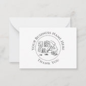 Alternative Medizin Danke Note Card Mitteilungskarte (Vorderseite)