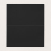 Alternative perfekte Größe Grau Orange fett Text Visitenkarten (Innenseite Aufgefaltet)