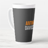 Alternative perfekte, Niedliche, orange Fettschrif Milchtasse (Linke Ecke)
