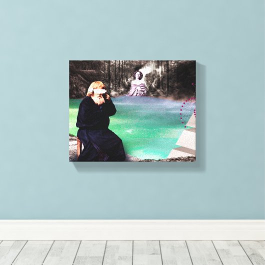 Alternative Realität 1 Leinwanddruck (Insitu (Holzboden))