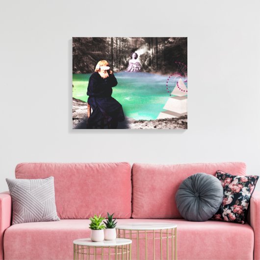 Alternative Realität 1 Leinwanddruck (Insitu (Wohnzimmer))