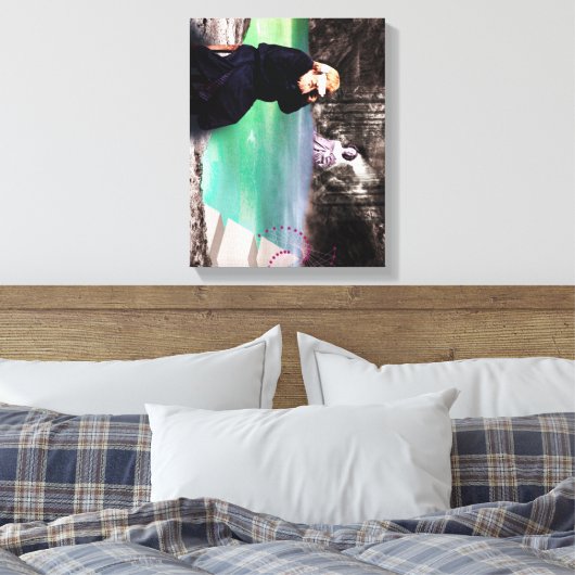 Alternative Realität 1 Leinwanddruck (Insitu (Schlafzimmer))