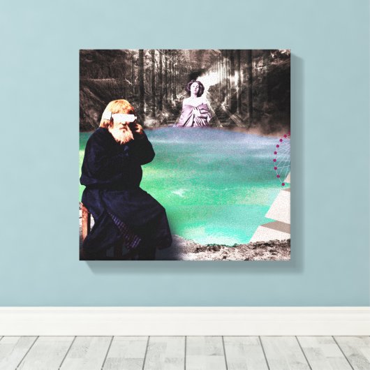 Alternative Realität 1 Leinwanddruck (Insitu (Holzboden))