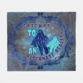 Alternative Realität 2 Fleecedecke (Vorderseite (Horizontal))