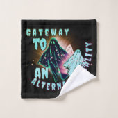 Alternative Realität Badhandtuch Set (Waschlappen)