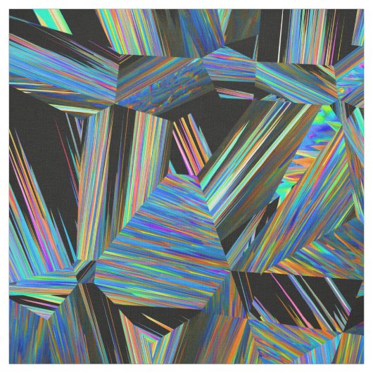 Alternative Realität, farbenfroher Glanz: Stoff (Muster)