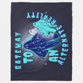 Alternative Realität Fleecedecke