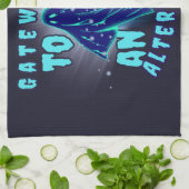 Alternative Realität Geschirrtuch (Gefaltet)