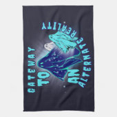 Alternative Realität Geschirrtuch (Vertikal)