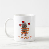 alternative Rechtschreibung der LIEBE ist CAVOODLE Kaffeetasse (Links)