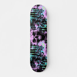 Alternative Skull-Graffiti-Skateboard Skateboard