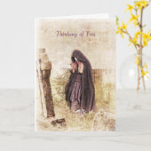 Alternative Sympathiekarte Karte (Gelbe Blume)