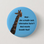 Alternative Tatsachen Button (Vorderseite)