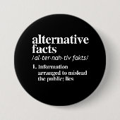 Alternative Tatsachen-Definition Button (Vorderseite)
