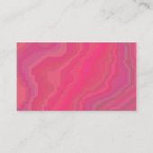 Alternative Töne - Rot marmoriert Visitenkarte (Rückseite)