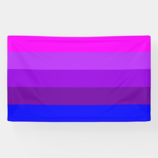 Alternative Transgender-Stolz-Flagge Banner (Horizontal)