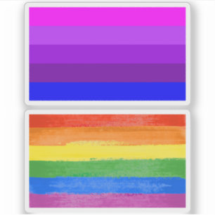 Alternative Transgender-Stolzflagge Aufkleber