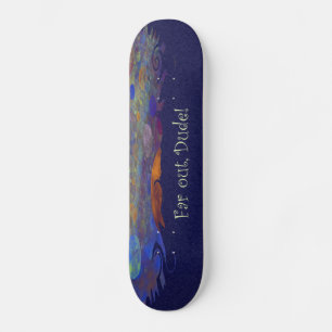 Alternative Universe Abstrakt Art Skateboard