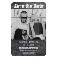 Alternative Verlobte Hipster Couple Dirty Metal