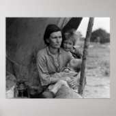 Alternative Version von Migrant Mutter Poster (Vorne)