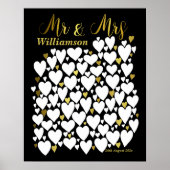 Alternative Wedding Guest Book Poster (Vorne)