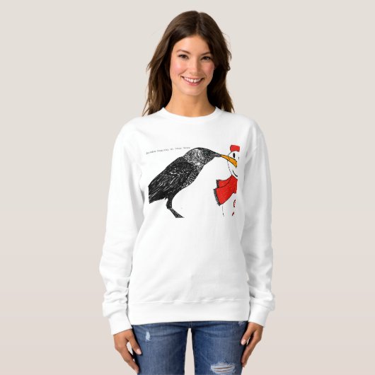 Alternative Weihnachts-Jumper - Jackdaw Sweatshirt (Vorne ganz)