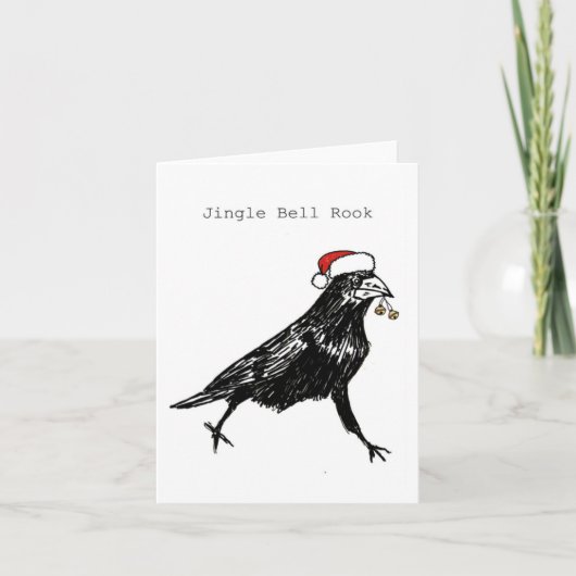 Alternative Weihnachtskarte - Rook Feiertagskarte (Vorderseite)
