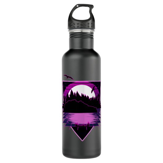 Alternative Welt Edelstahlflasche (Vorderseite)