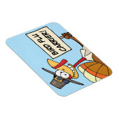 Alternativen zur Türkei zum Erntedank Magnet (Rechte Seite)