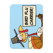 Alternativen zur Türkei zum Erntedank Magnet (Vertikal)