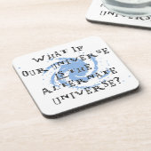 Alternatives Universum Getränkeuntersetzer (Linke Seite)