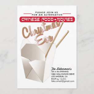 Alternatives Weihnachtsabend Einladung